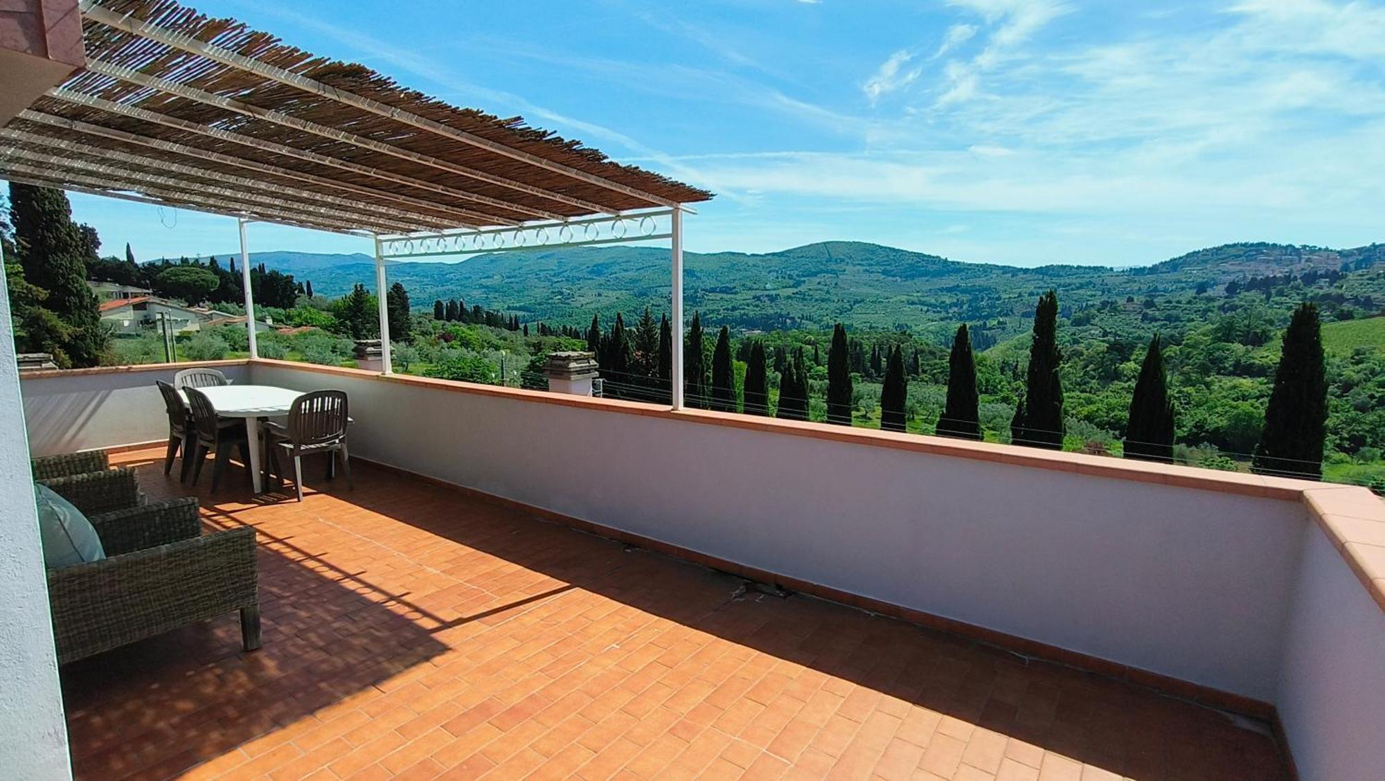 Villa Le Statue Florencia Exterior foto
